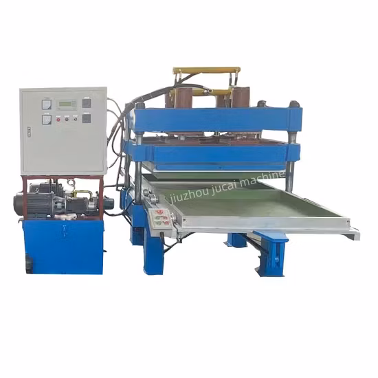 고무매트용 고무압축성형기