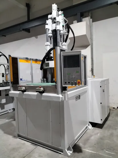 회전하는 수직 LSR 실리콘고무 사출 성형 기계 (CE/ISO9001)