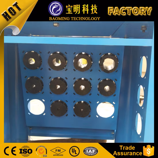 다재다능한 유연한 유압 소방 호스 압착 기계/고무 압축 성형