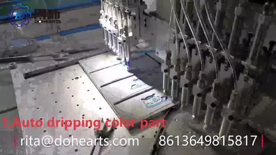 키체인용 PVC 고무 마이크로 사출 성형기