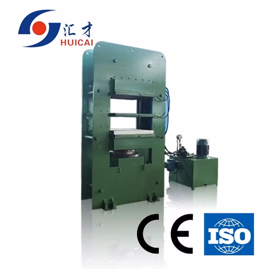 빨리 팔아요! CE ISO9001 인증을 받은 고무 매트 제작 기계, 가황 프레스, 압축 금형 경화 기계